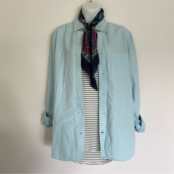 GAP Other - Gap Robin Egg Blue Modern Oxford Shirt